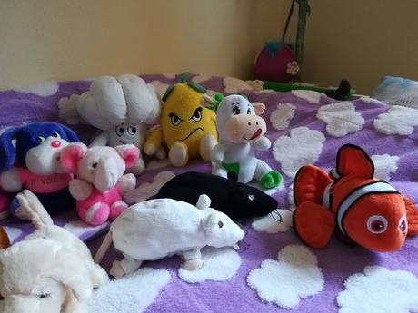 Plyšové hračky mix 3-5e, 