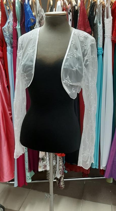 Svadobné bolerko vo veľkosti m/l, l / m / xl