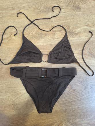 Bikiny hnedej farby, topshop,40