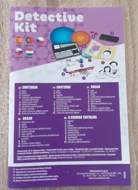 Detective kit - sada pre detektíva 8+, 