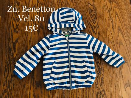 Prechodná bunda, benetton,80
