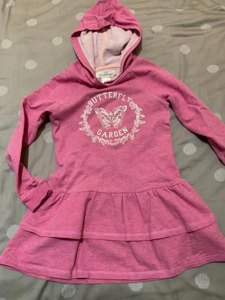 Mikinové šaty, h&m,116