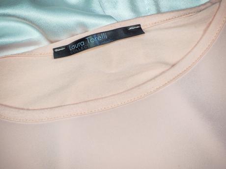 Kvalitné marhuľové tričko laura torelli, s