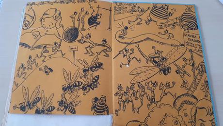 Stará retro kniha ferdo cvičí mravenisko o. sekora,