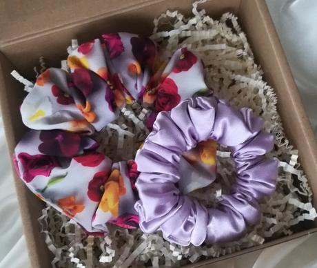 Darčekové balenie, set, doplnky na vlasy, gumičky, 