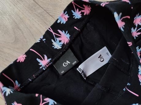 Kraťasy s palmami, c&a,140