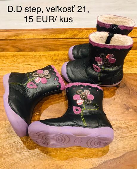 D.d step čižmičky top stav, 21