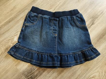 Riflová sukňa, george,104