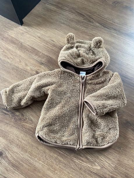 Huňatá bunda h&m, h&m,74