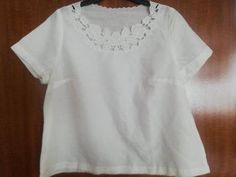 Biela bluzka, xl