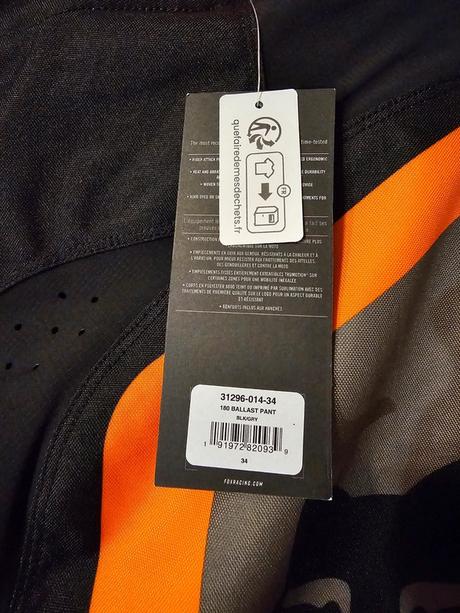 Motocrossové nohavice fox 180 ballast - l (34), l