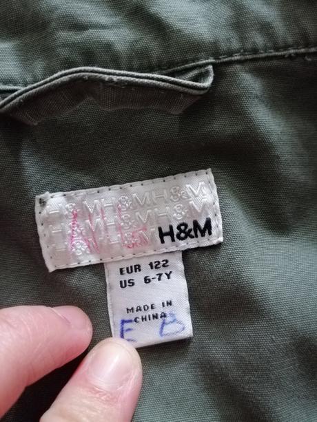 Prechodná bunda, h&m,122