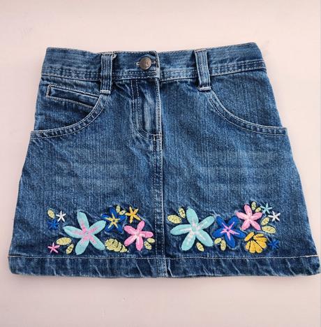 Riflová suknička, topolino,98