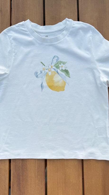 Citrón tricko 158/164, h&m,158