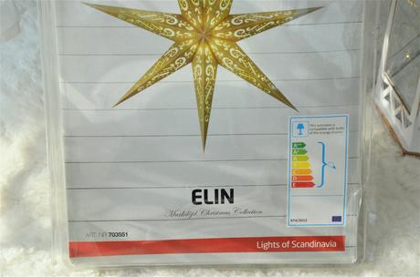 Zlatá závesná vianočná hviezda-svietidlo,