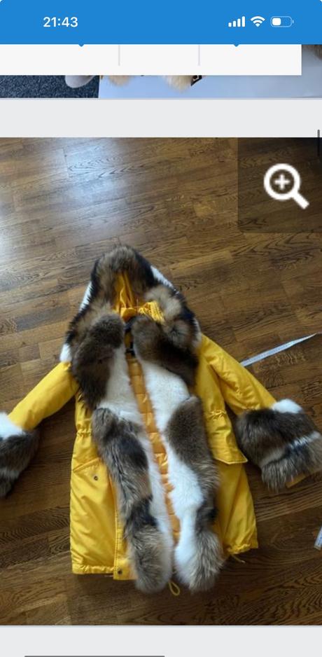 Zimna vetrovka s pravou liskou, m