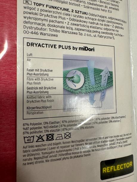 2x dievcenske funkcne tielko 146-152 tchibo, tchibo,152