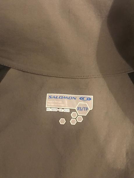 Vetrovka salomon xs, salomon,xs