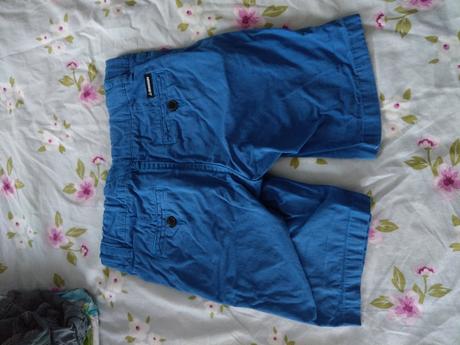 Modré bavlnené kraťasky gaastra 122/128, 128