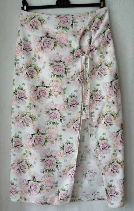 Pekná dlhá ľanová sukňa 2 v 1, mohito,36