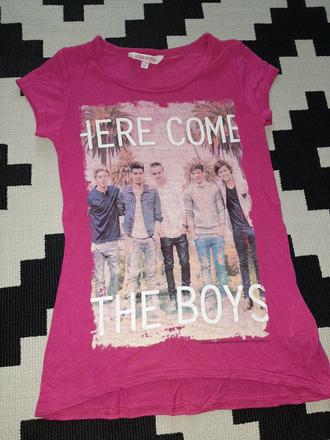 Perfektné štýlové tričko here comes the boys 7-8r., 128