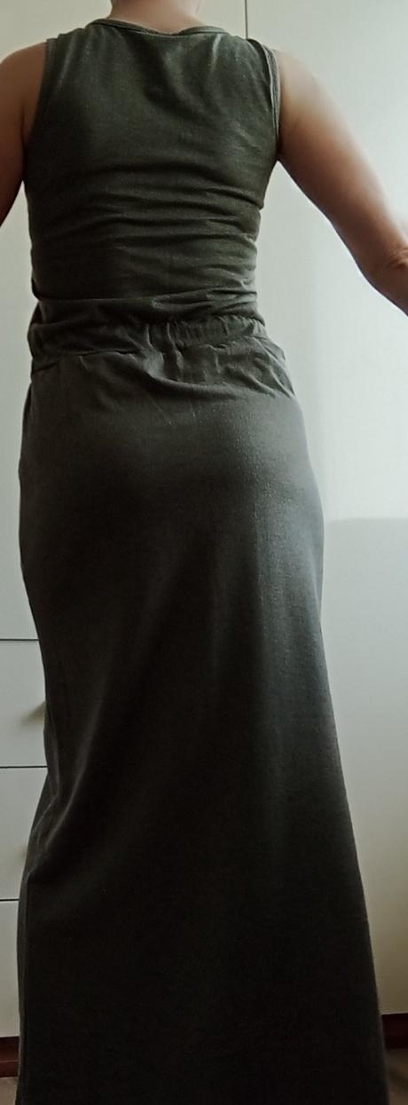Teplákové maxi šaty xxs (už s poštovným), 170