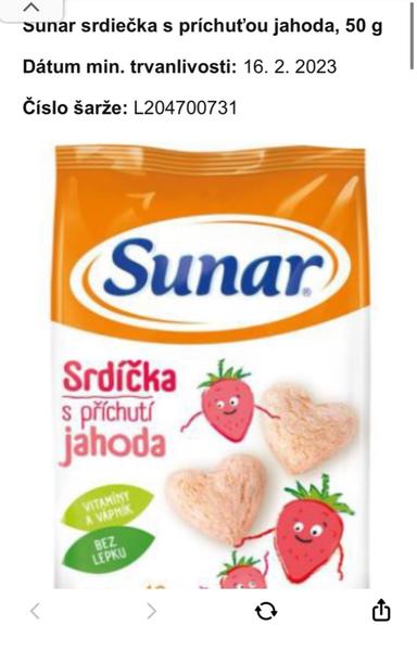 Sunar chrumky - karcinogénne látky