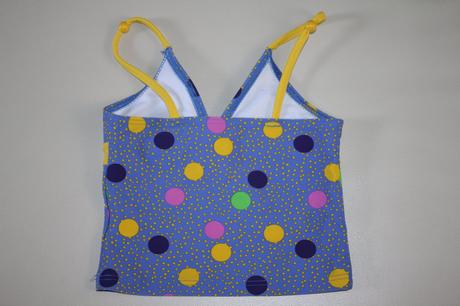 122 tankini, plavkovy vrch, 7 r., marks & spencer,122