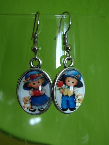 Náušnice rôzne aj folk ľudový motív,