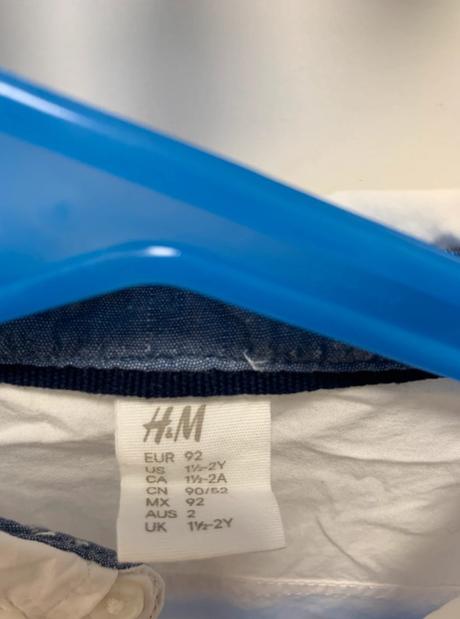 Detská bavlnená košeľa, mango,92