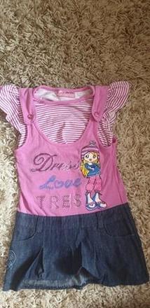 Šaty č.98-104, 104