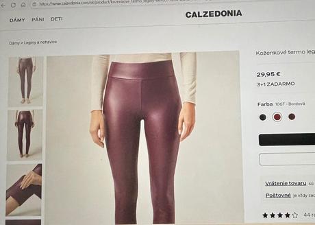 Zateplené termo leginy calzedonia xs/s, calzedonia,xs