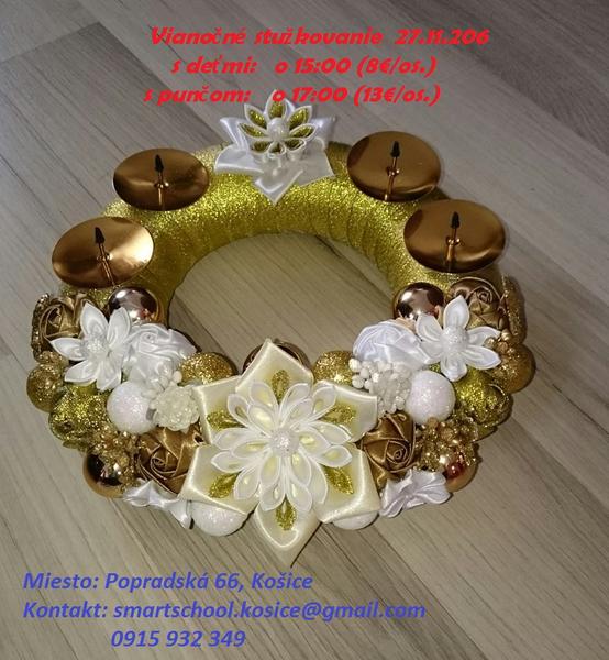 Vianočné tvorenie s deťmi a aj bez detí v Košiciach