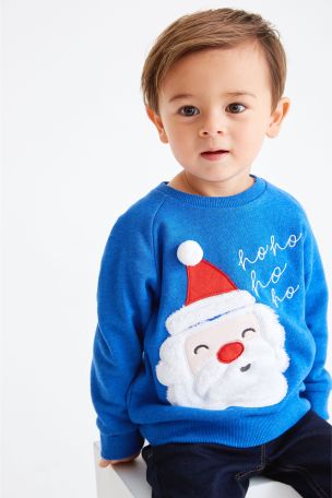 Chlapčenská mikina s mikulášom next 12-18 mes. a, 86