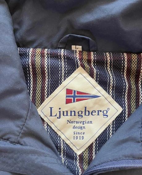 Modrá bunda pánska/ jarna bunda/ vetrovka, l