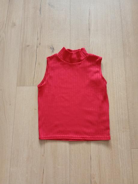 Červené tielko top, xs