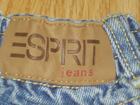 Značkove riflove šortky, esprit,98