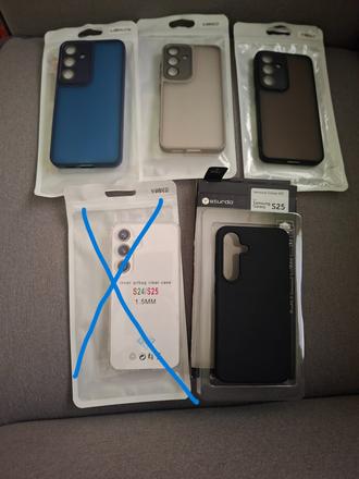 Covery zadné na samsung s25 plus s25 čierne,
