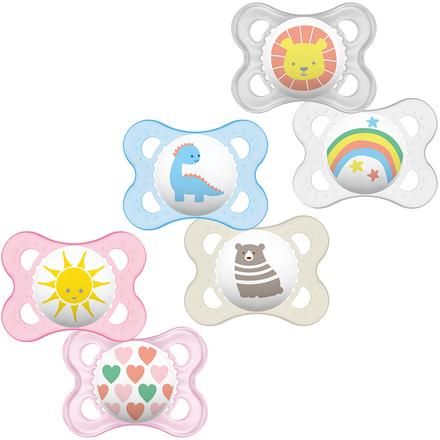 Mam 2223 silikónový cumlík original 2ks, 0m+, mam