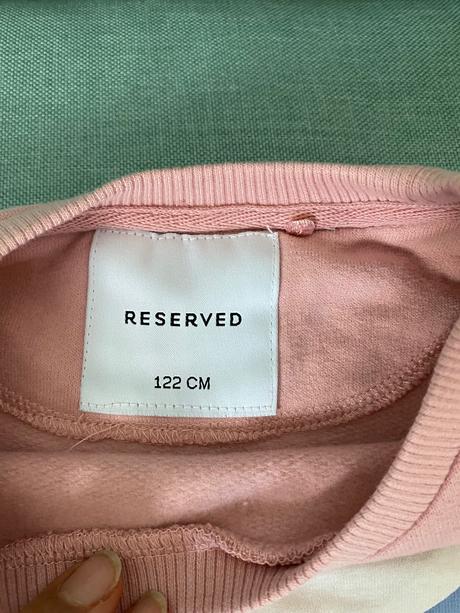 Ružová mikina pre dievča, 110 reserved, reserved,110