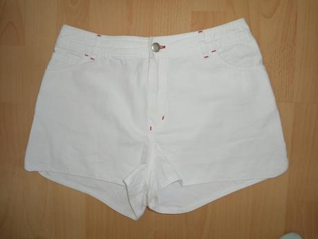 Biele damske kratasy, 36