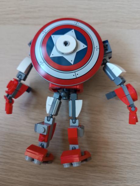 Lego marvel 76168  mech captain america, 