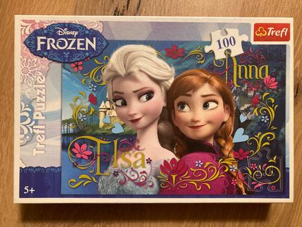 Puzzle frozen 100 ks, 5+, 