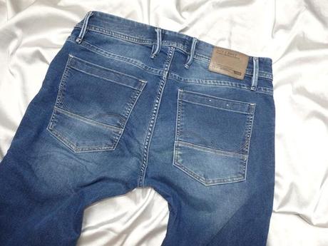 Kvalitné pánske strečové rifle, l