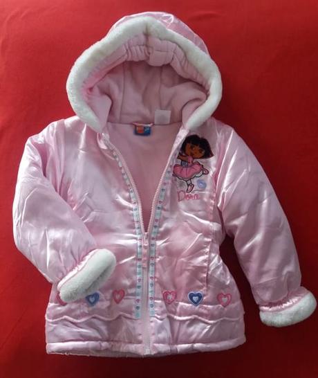 Dievčenská bunda zimná, 110