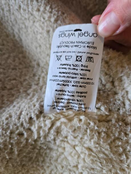 Bunda na nosenie angel wings, m