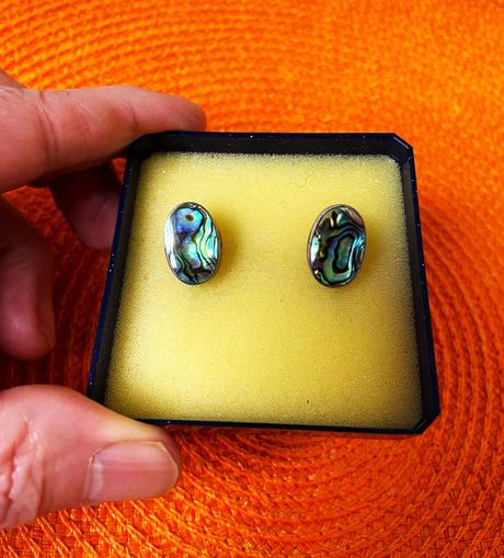 Starožitná súprava náušnice + medajlón, 