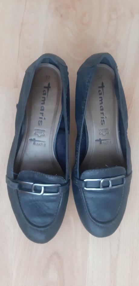 Kožené mokasíny, tamaris,37