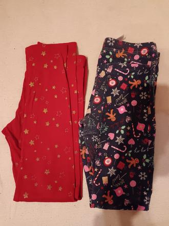 Vianočné leginy, f&f,140
