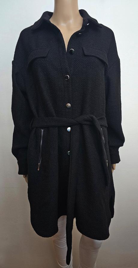 Pletený kabát - blejzer, mohito,m